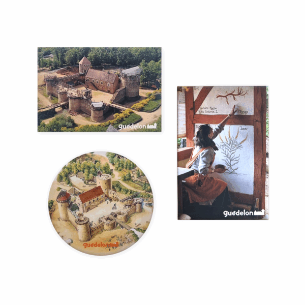 photo magnets Guédelon