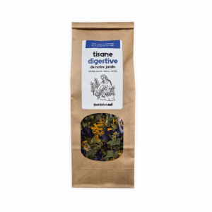 digestive herbal tea from our garden