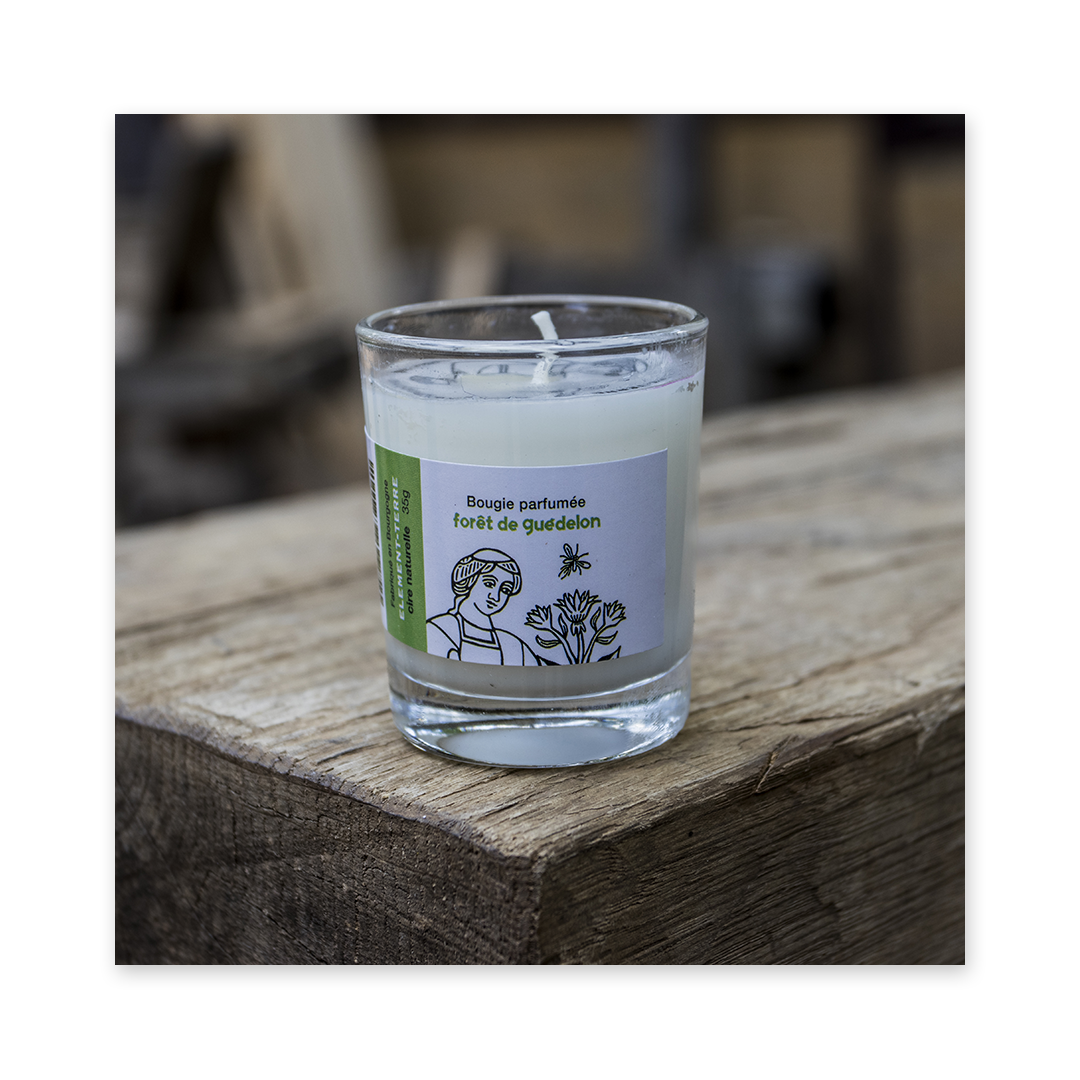 Guédelon candle - Guédelon forest
