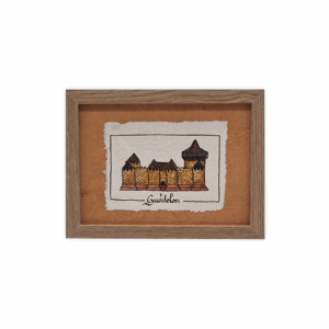 Guédelon castle frame