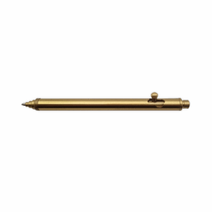 brass pen with lock