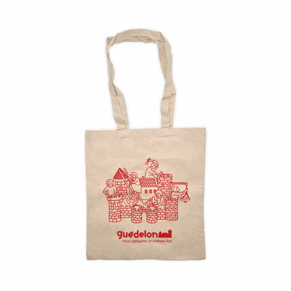 Guédelon tote bag