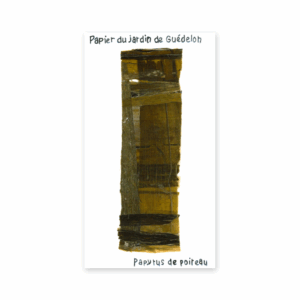 marque page de Guédelon - Papyrus de poireau