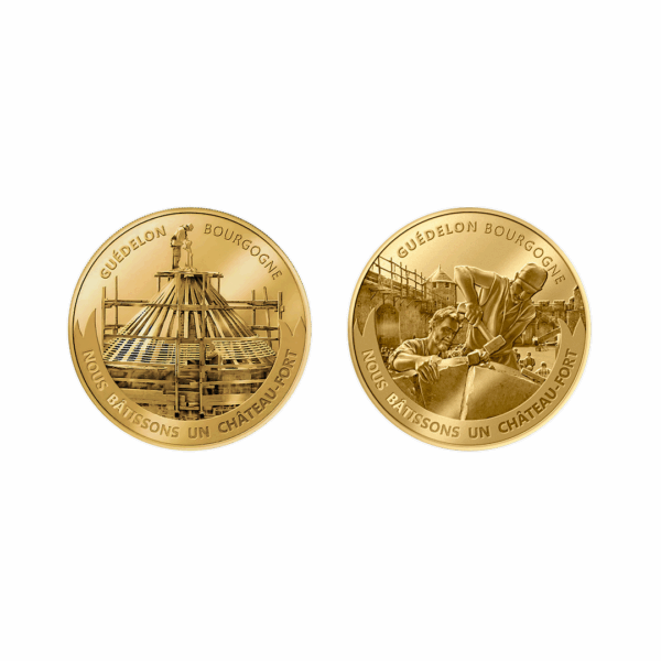 exclusive offer : Guédelon 2024 and 2025 medals