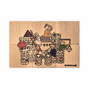 Guédelon cube puzzle