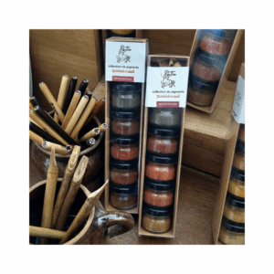 Guédelon pigment sets