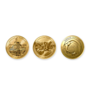 collector's pack : Guédelon 2024 and 2025 medals (Copie) (Copie)